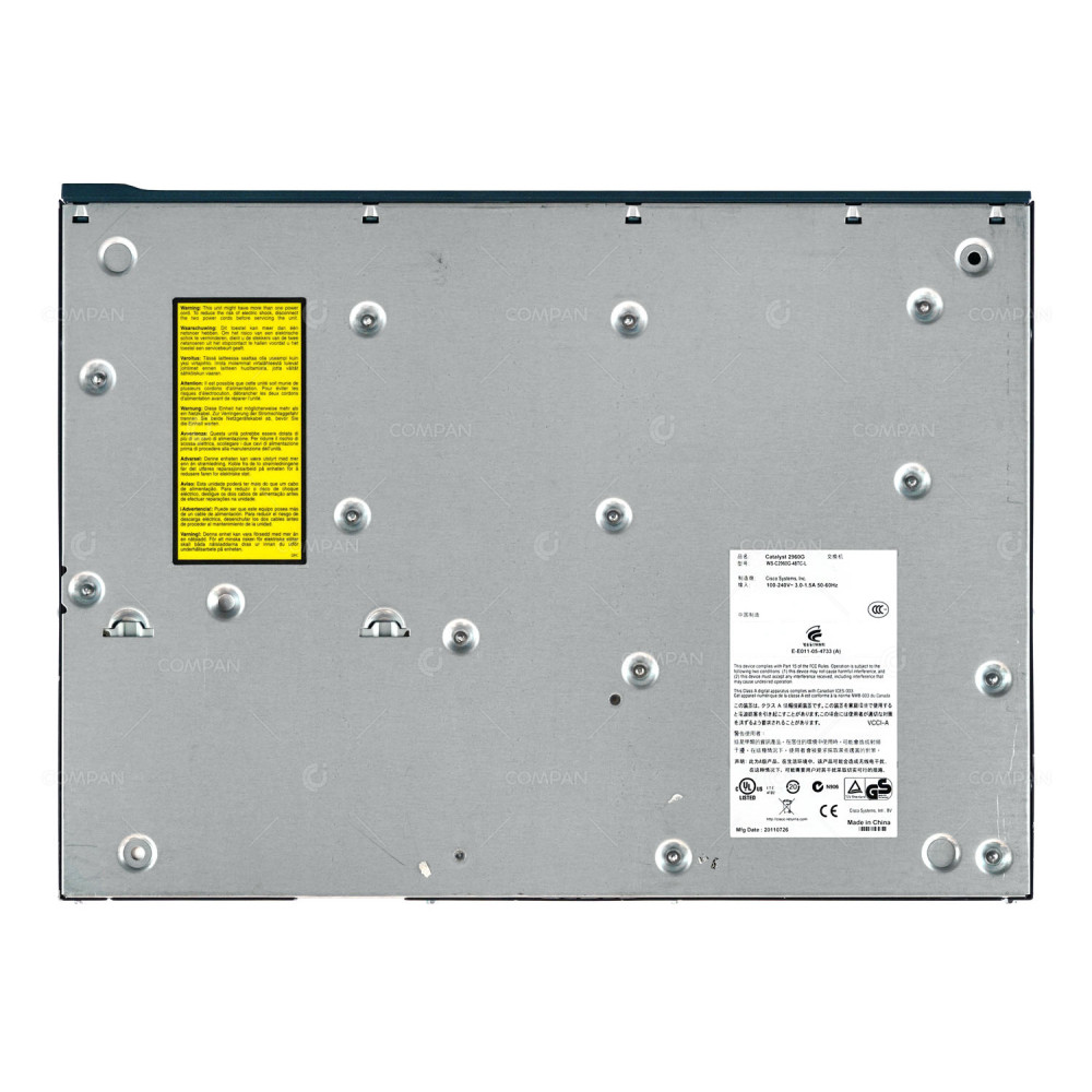 Cisco WS-C2960G-48TC-L 44x RJ-45 1Gb 4x Combo RJ-45 / SFP 1Gb - Ethernet Switch